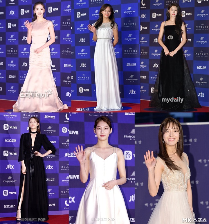 Adu Cantik, Seolhyun-Dasom Bikin Meleleh di Red Carpet Baeksang Art Awards ke-54