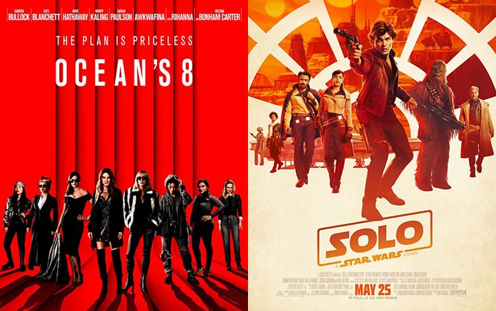 Bertabur Sederet Aktris Kondang, 'Ocean's 8' Singkirkan 'Solo: A Star Wars Story' di Box Office