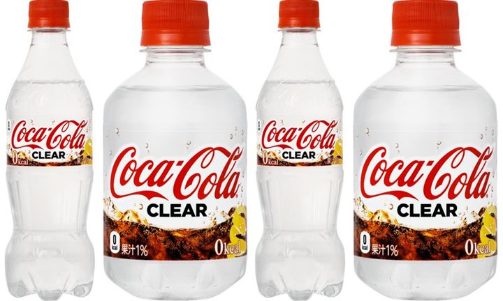 1. Clear Coca Cola