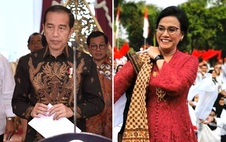 Viral Foto Bersejarah Pertemuan Jokowi Dan Sri Mulyani Warganet