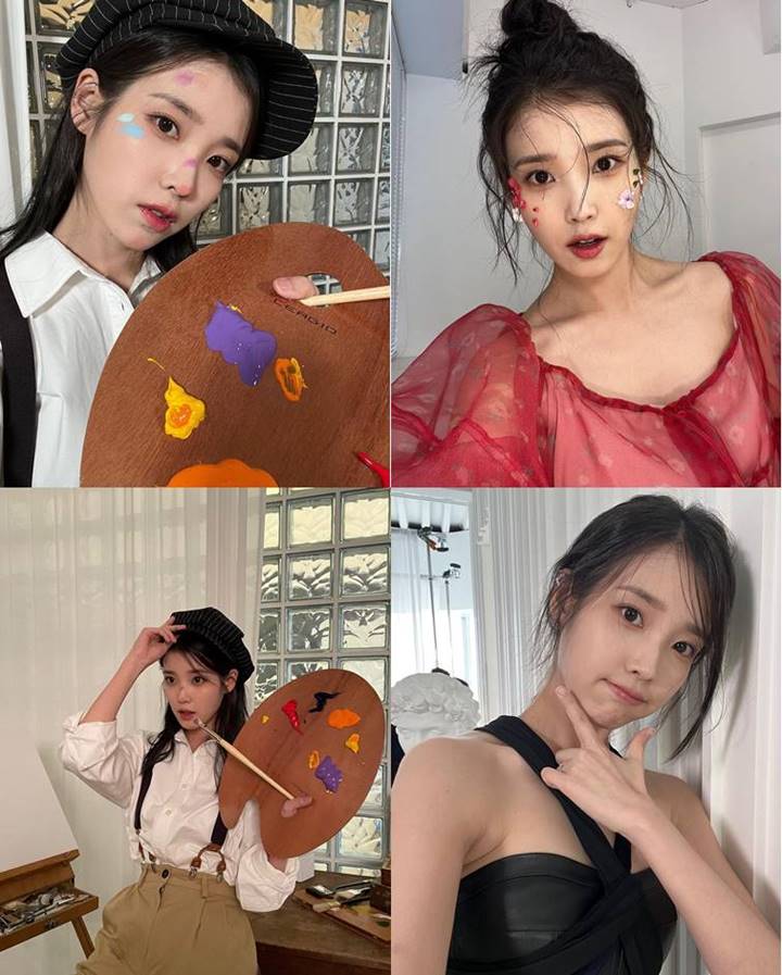 Iu Spill Foto Foto Season Greeting Dipuji Makin Cantik Dan Imut