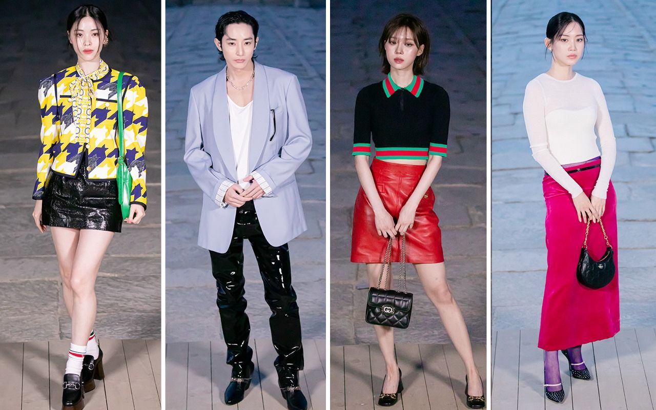 Winter Aespa Super Chic 11 Artis Ini Pakai Outfit Tabrak Warna Hadiri