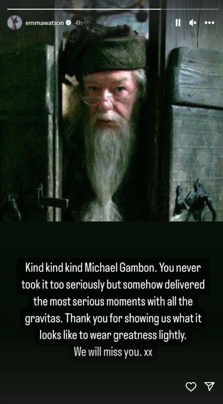 Daniel Radcliffe Cs Berduka Atas Meninggalnya Michael Gambon Pemeran Dumbledore \'Harry Potter\'