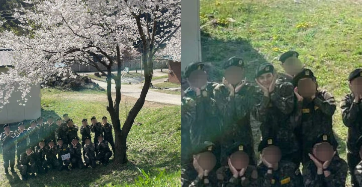 Song Kang Dicurigai sebagai Dalang di Balik Pose Uwu Tentara Satu Kelompoknya