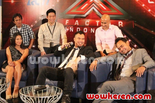 Gambar Foto Jumpa Pers Program 'X Factor Indonesia'