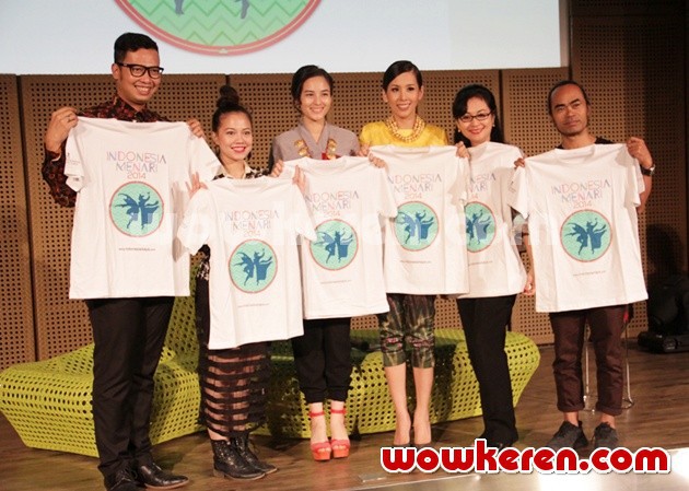Gambar Foto Press Conference 'Indonesia Menari 2014'