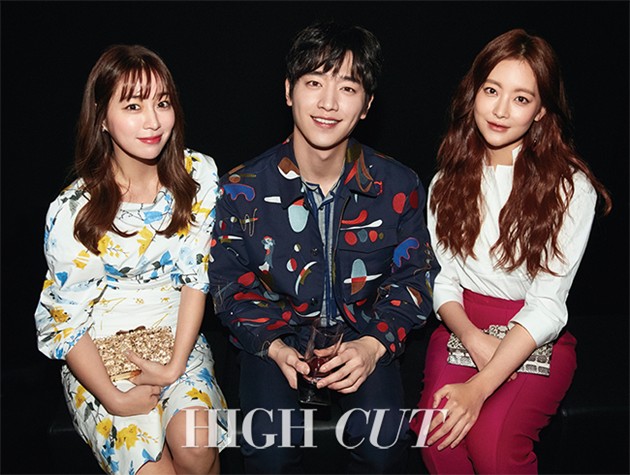 Gambar Foto Lee Min Jung, Seo Kang Joon dan Oh Yeon Seo di Majalah High Cut Vol. 195