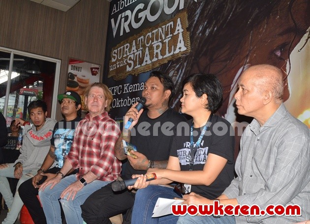 Gambar Foto Virgoun Launching Album 'Surat Cinta Untuk Starla'