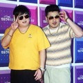 Jung Hyung Don dan Dae June di Red Carpet MBC Entertainment Awards 2012