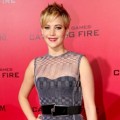 Jennifer Lawrence di Premiere Film 'The Hunger Games: Catching Fire'
