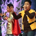 Iqbal dan Kiki Coboy Junior Saat Tampil di Acara 'Aku Princess'