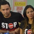 Teuku Zacky dan Shanty Sosialisasikan Kampanye 'Stop Kekerasan Terhadap Anak'