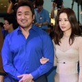 Ma Dong Seok dan Jung Yoo Mi di VIP Premiere Film 'Train to Busan'