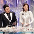Kim Gura dan Han Hye Jin di MBC Entertainment Awards 2016