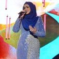 Siti Nurhaliza di Acara HUT Indosiar ke-22