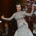 Dewi Persik Saat Tampil di Acara HUT Indosiar ke-22