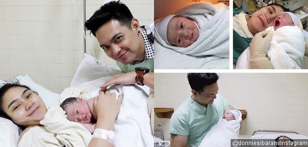 Donnie ADA Band dan Adik Jonas Rivanno Dikaruniai Anak Pertama