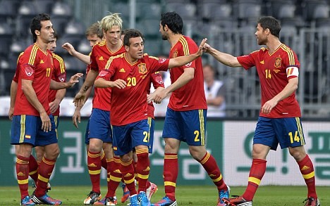 Foto Timnas Spanyol