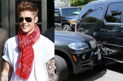 Justin Bieber Alami Kecelakaan Mobil Gara-Gara Paparazzi