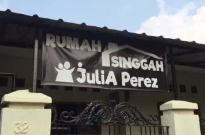 Terkendala Biaya, Rumah Singgah Almarhumah Julia Perez Mandek