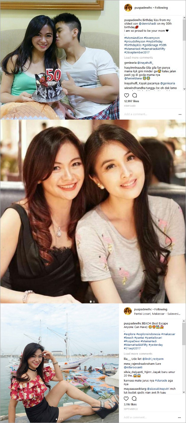 Viral Karena Awet Muda Di Usia 50 Tahun Wanita Cantik Ini Ternyata Tante Sandra Dewi