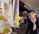 Hijab Segi Empat Diikat pada Bagian Depan