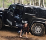 Gak Kepikiran, Michelle Zudith 'Falling Stars Challenge' Pakai Mobil Off-Road