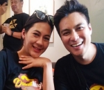 Baim Wong Dan Paula Verhoeven Buka Gerai Donat