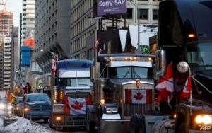 Kala Truk Aksi Protes Lumpuhkan Ottawa, Kanada Akhirnya Akan Cabut Pembatasan COVID-19