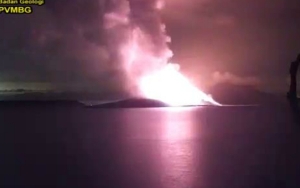 Gunung Anak Krakatau Kini Berstatus Siaga, Warga dan Pemudik yang Melintasi Banten Diminta Waspada