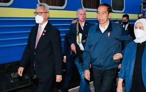 Jokowi Naik Kereta 12 Jam Dari Polandia Menuju Ukraina Demi Bawa Misi Perdamaian