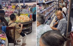 Manula di Tiongkok Berbondong-bondong 'Ngadem' di Supermarket Saat Suhu Panas Capai Rekor