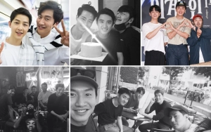 Song Joong Ki Hengkang? 10 Potret Kekompakan Brother Squad Geng Berisikan Aktor Mentereng