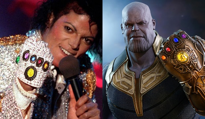 Serupa Tapi Tak Sama, Sarung Tangan Thanos 'Infinity War' Pernah Dipakai Michael Jackson