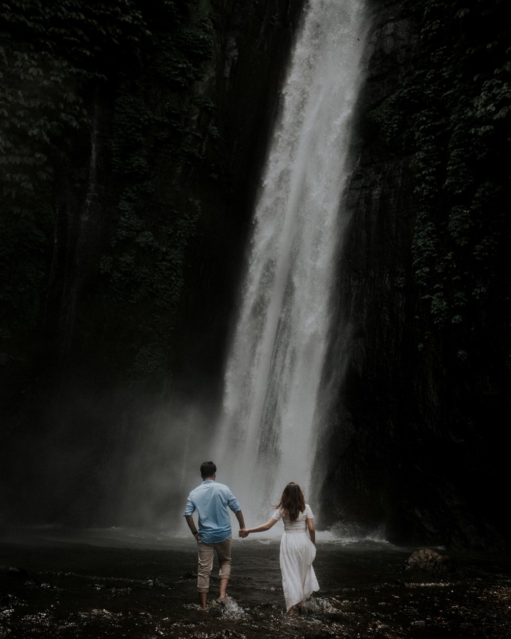 8 Foto Prewedding Rizky Alatas  Adzana Siap Bikin Baper 