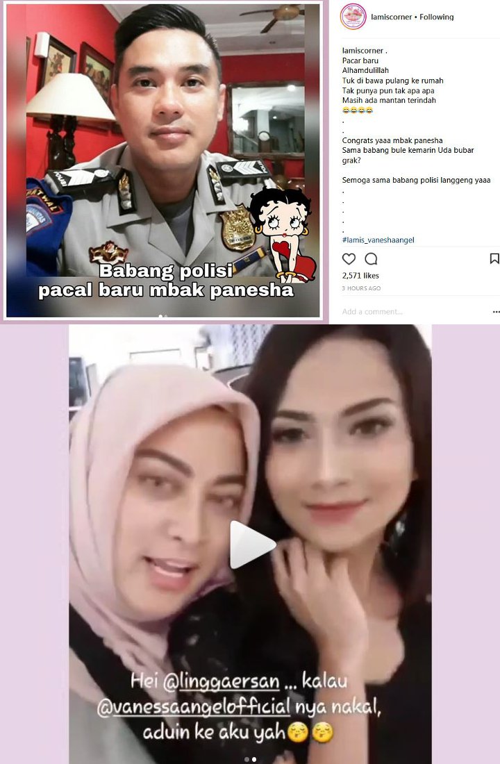 Heboh Kekasih Polisi Vanessa Angel Netter Ribut Soal Pangkat