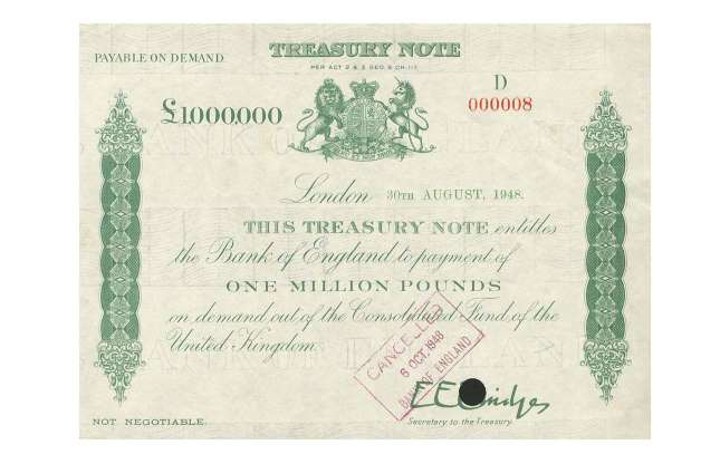  Uang Kertas Cetakan 1948 di Inggris Hanya Tersisa 2 Buah