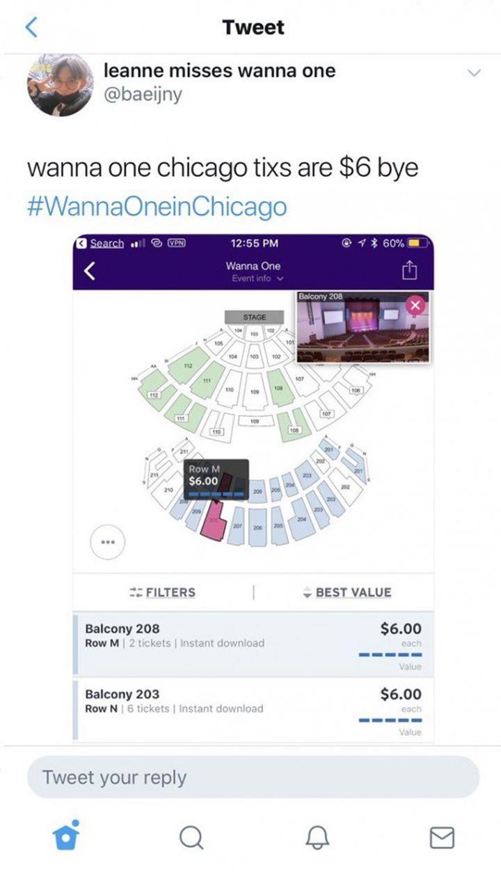Tiket Konser Wanna One di Chicago Dijual Seharga Rp 86 Ribu, Netter Syok