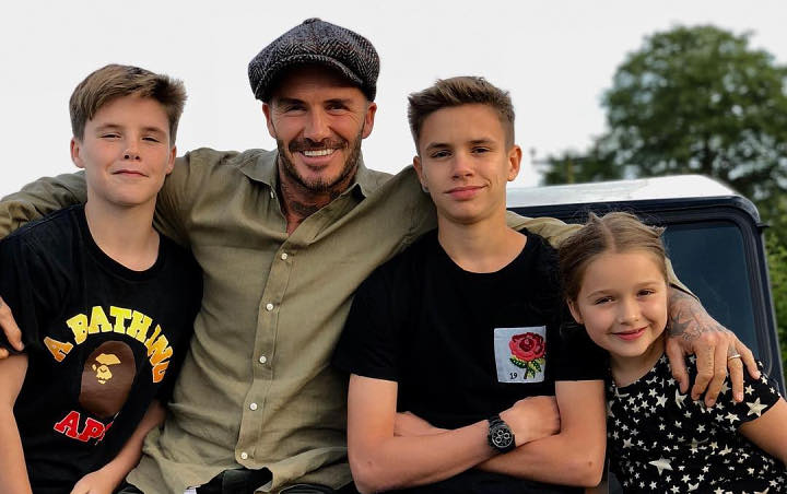 Diam-Diam Hobi Perawatan, David Beckham Ajak Sang Putra ke Salon