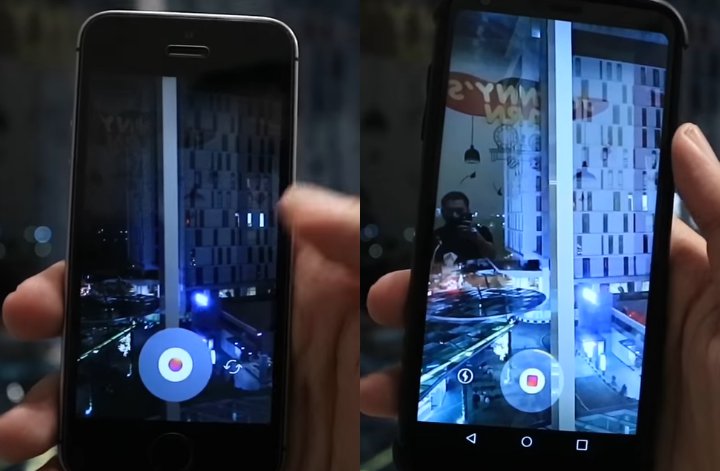 Tombol Membalikkan Kamera saat Merekam di Android Tidak Ada