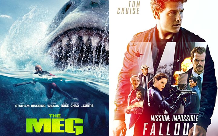 Sajikan Pertarungan Melawan Hiu, 'The Meg' Depak 'Mission: Impossible - Fallout' dari Box Office