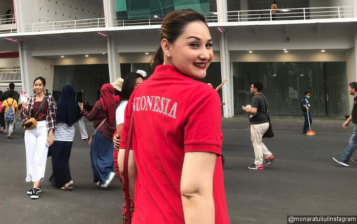 Nonton Langsung Pembukaan Asian Games 2018, Mona Ratuliu Bolak-Balik Mewek