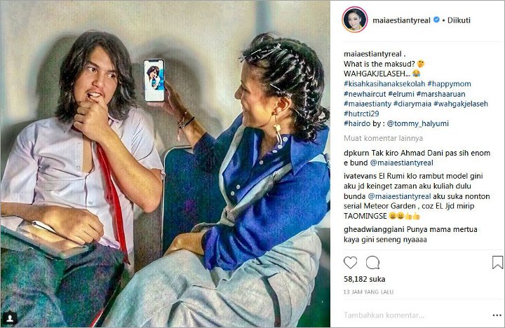 Maia Mata Matai Putranya Dan Marsha Saat Pacaran El Makin