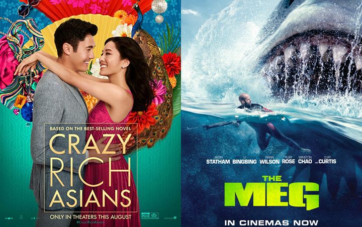 Masih Berjaya, 'Crazy Rich Asians' Kembali Ungguli 'The Meg' di Puncak Box Office 