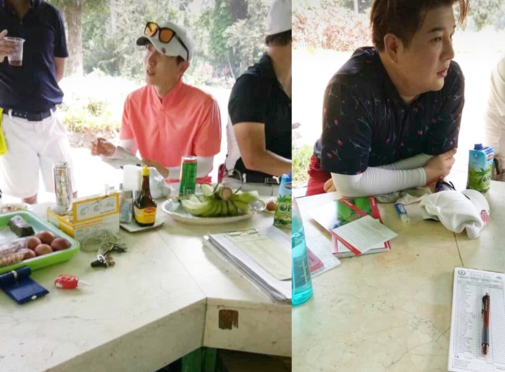 Main Golf di Indonesia, Leeteuk dan Shindong Super Junior Nongkrong di Warung