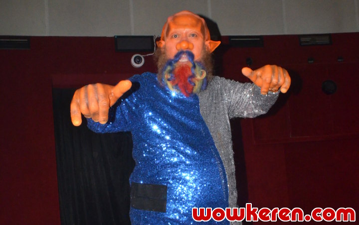 Super Ribet, Beginilah Transformasi Indro Warkop Jadi Alien di 'Gila Lu Ndo!'