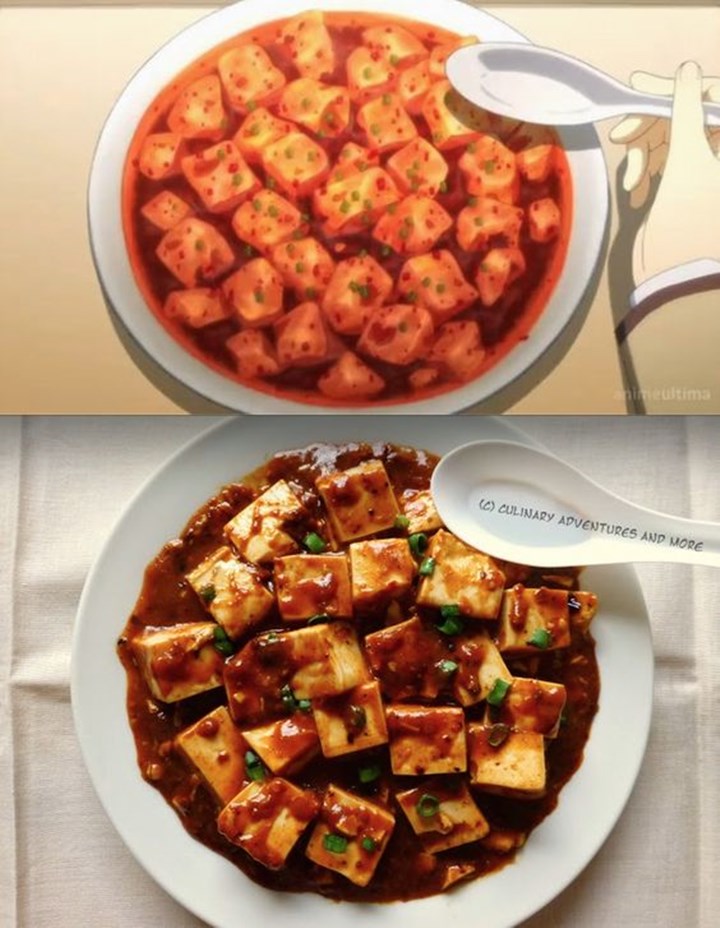 Spicy Mapo Tofu 'Shokugeki No Souma' 