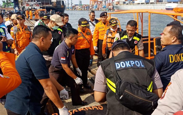 6 Kantong Jenazah Korban Lion Air yang Jatuh Dibawa ke RS Polri dan Siap Diidentifikasi