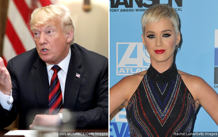 Tak Pedulikan Insiden Kebakaran Hutan California, Donald Trump Dikecam Katy Perry