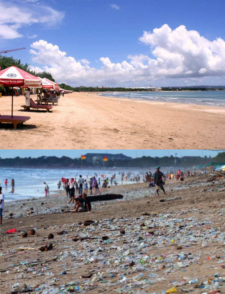 Menjadi Destinasi Wisata Kebanggaan Indonesia, Pantai Kuta Bali Terancam Rusak Karena Sampah